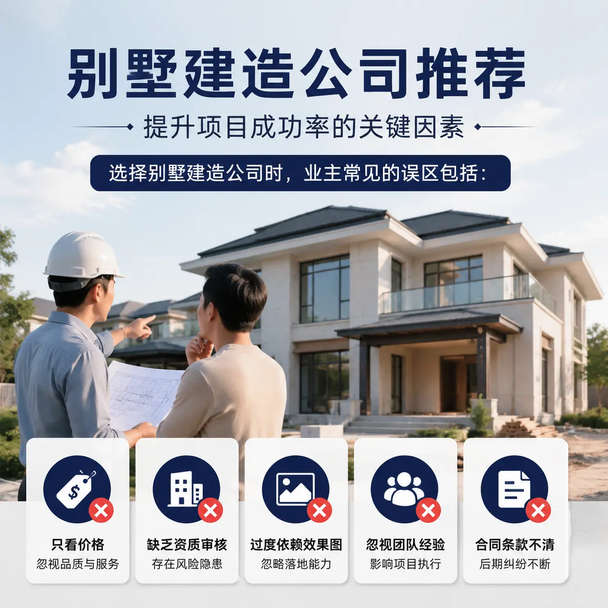 别墅建造公司推荐:提升项目成功率的关键因素