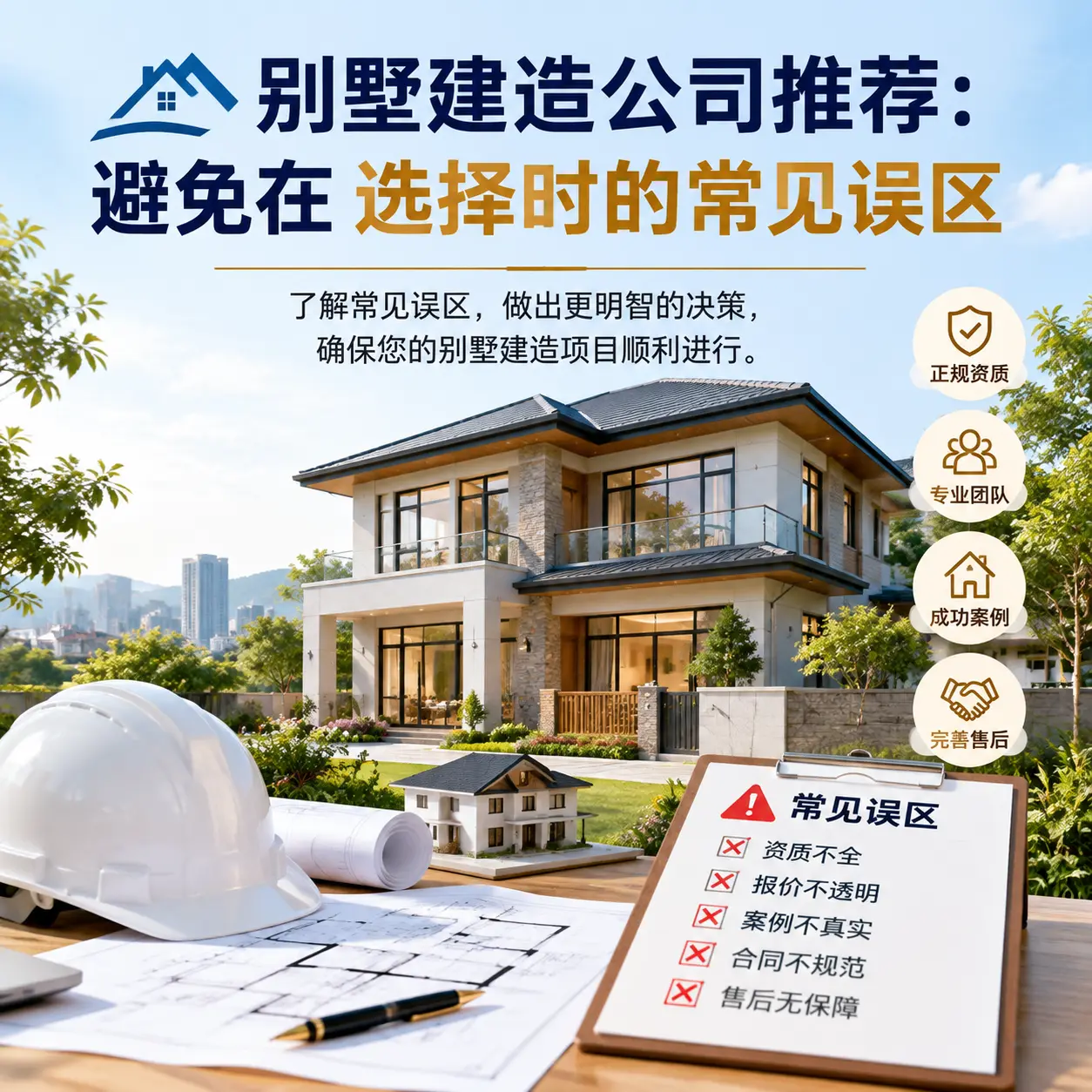 别墅建造公司推荐:避免在 兴义 选择时的常见误区
