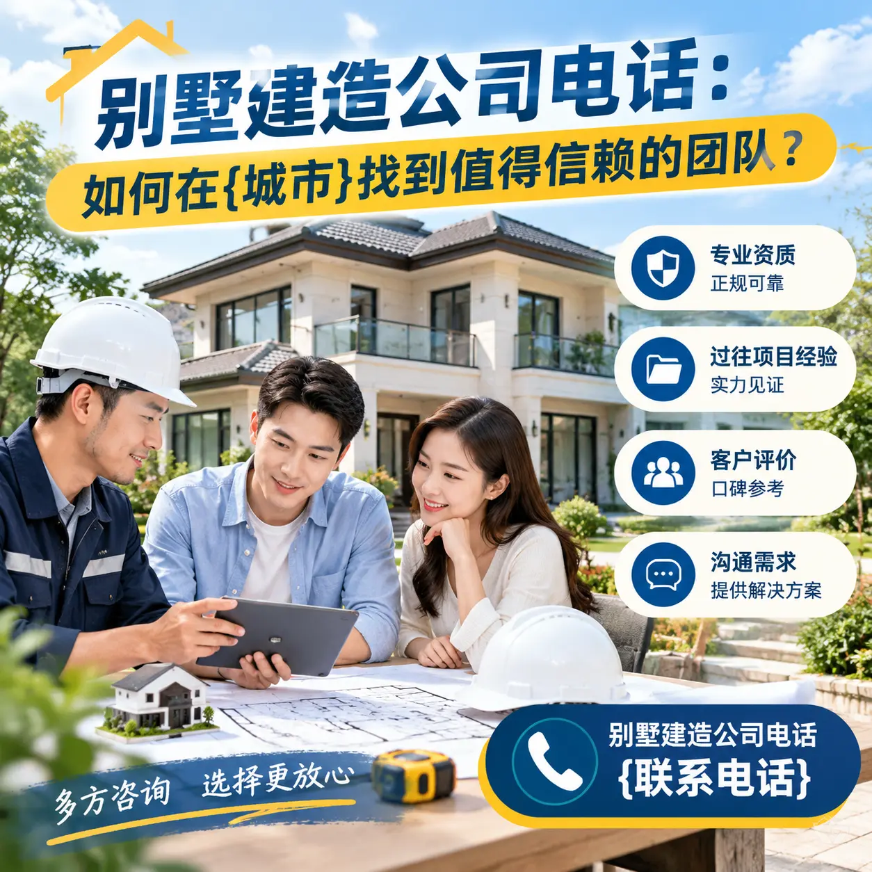 别墅建造公司电话：如何在兴义找到值得信赖的团队？