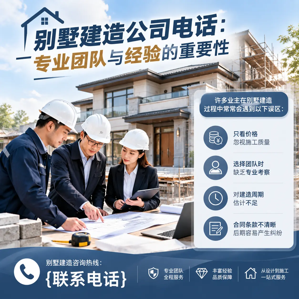 兴义别墅建造公司电话:专业团队与经验的重要性