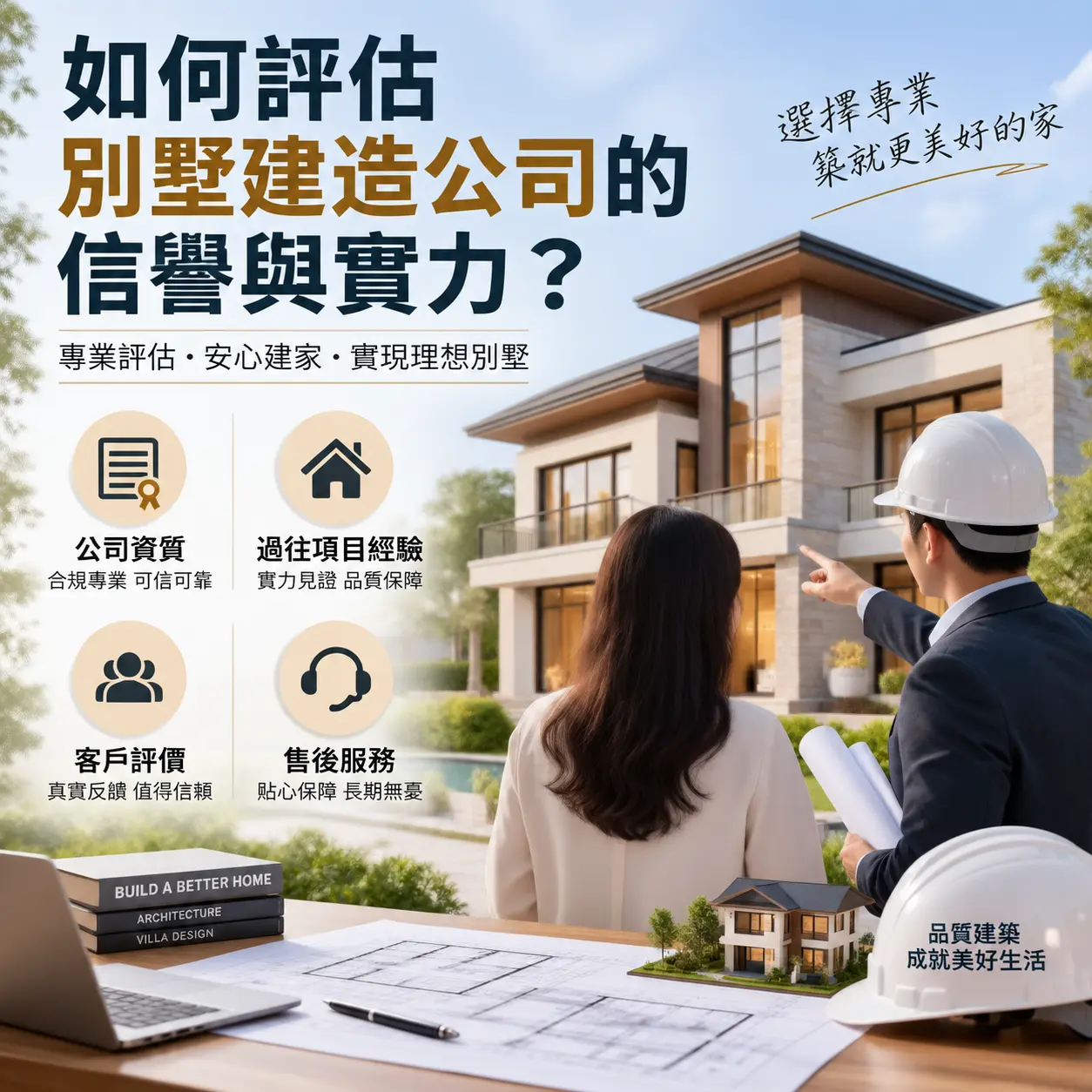 如何评估 兴义 别墅建造公司的信誉与实力?