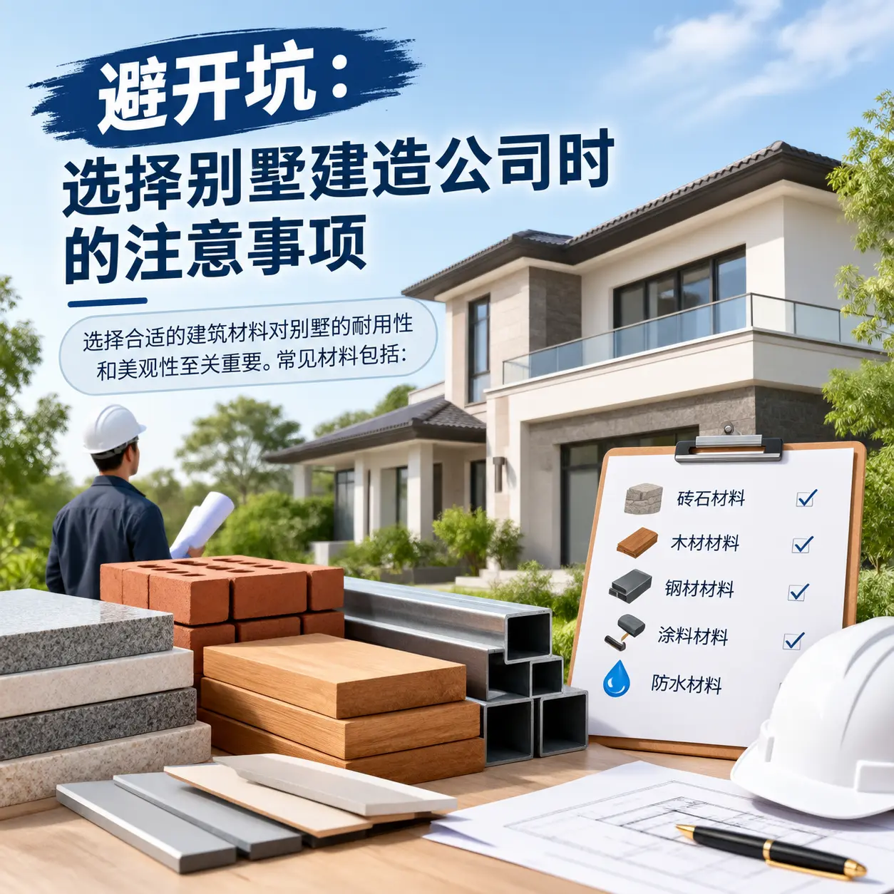 避开坑:选择 兴义 别墅建造公司时的注意事项